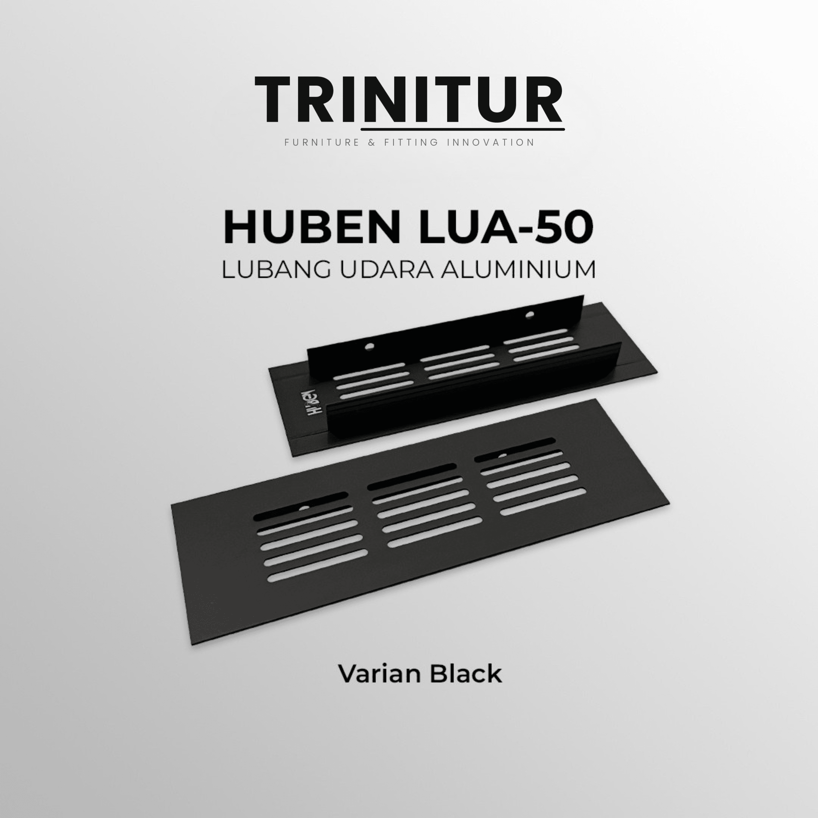 Huben Lubang Udara Aluminium LUA-50