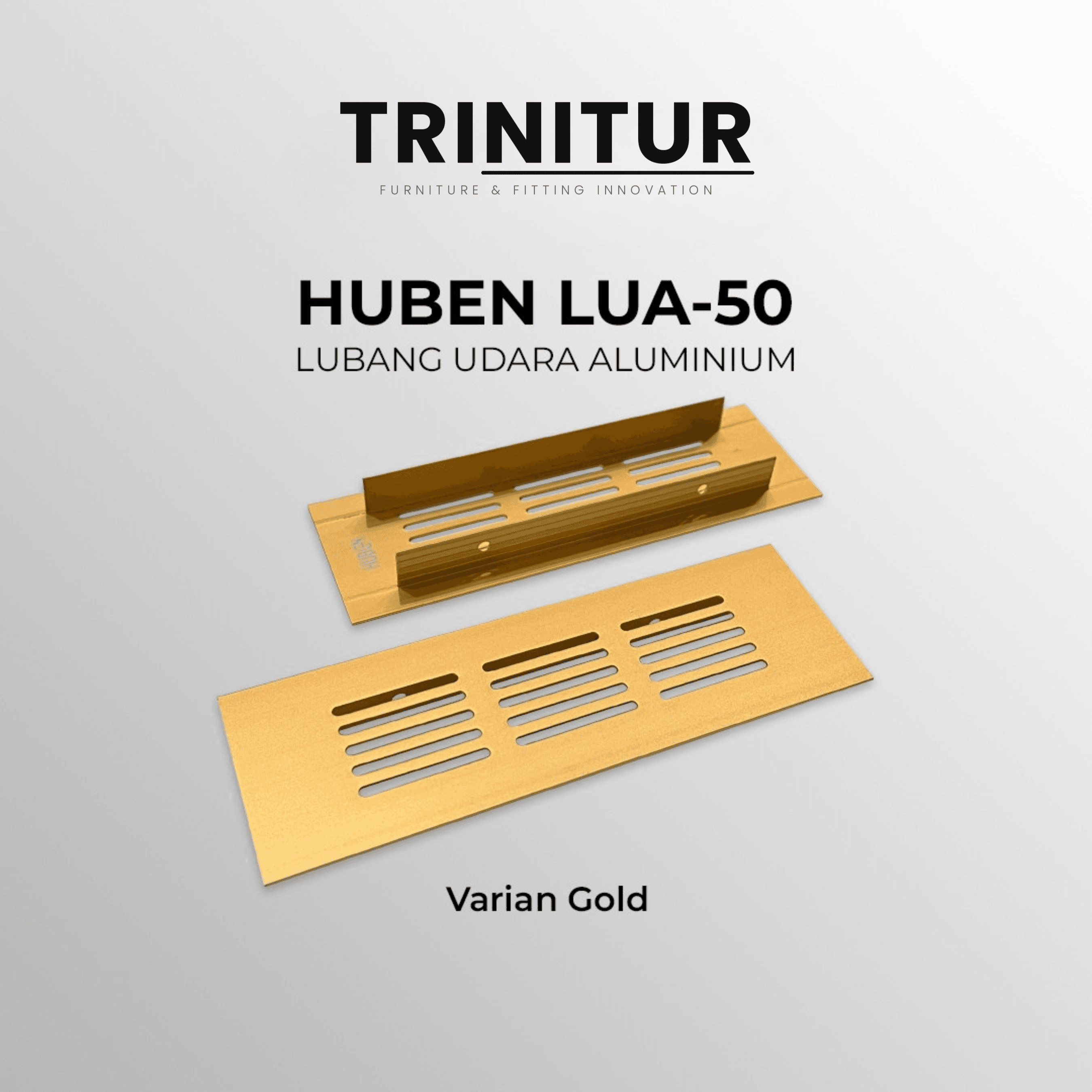 Huben Lubang Udara Aluminium LUA-50 foto 2