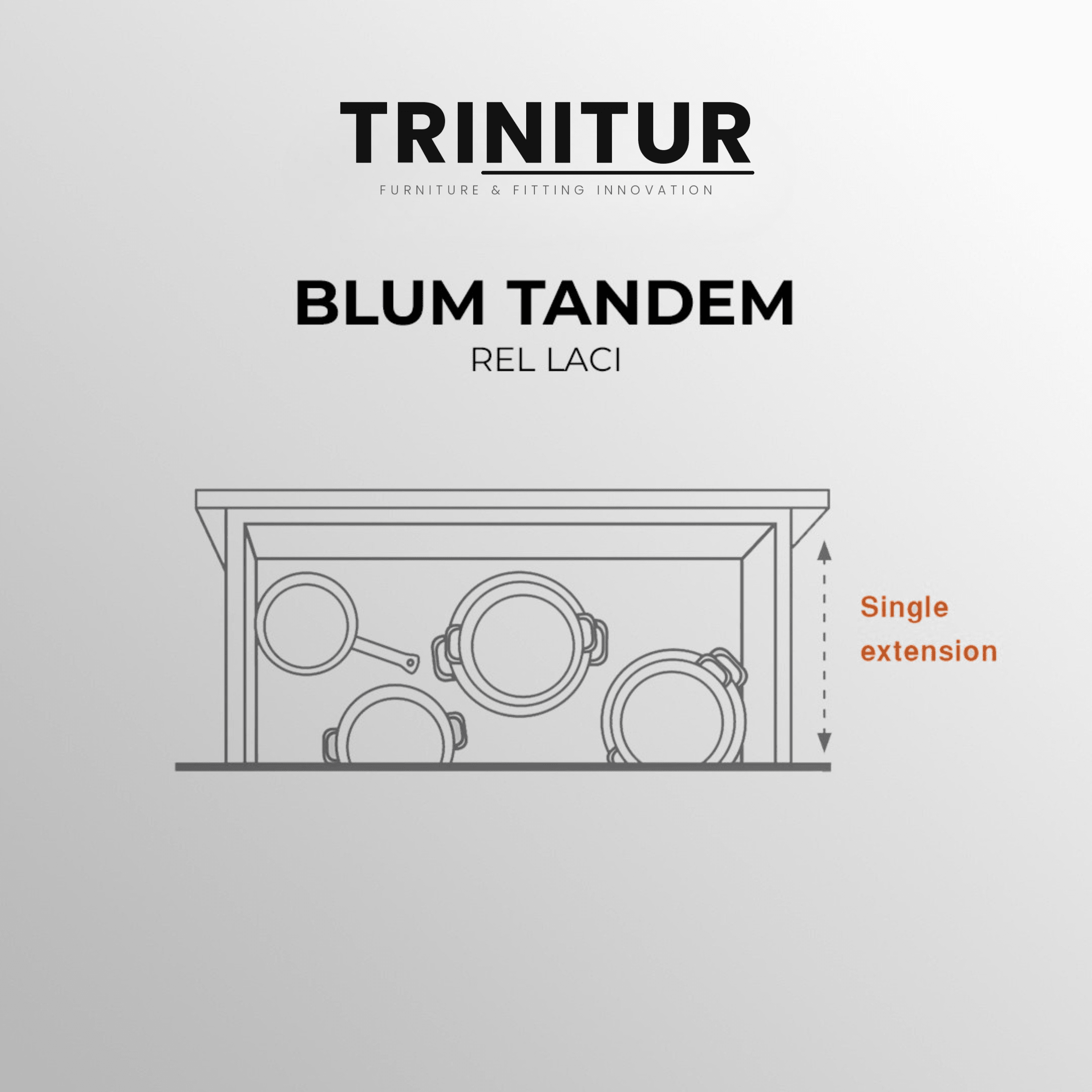 Blum Tandem Rel Laci foto 3