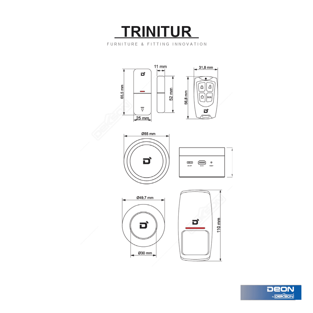 DEON Smart Alarm System V.2 foto 3