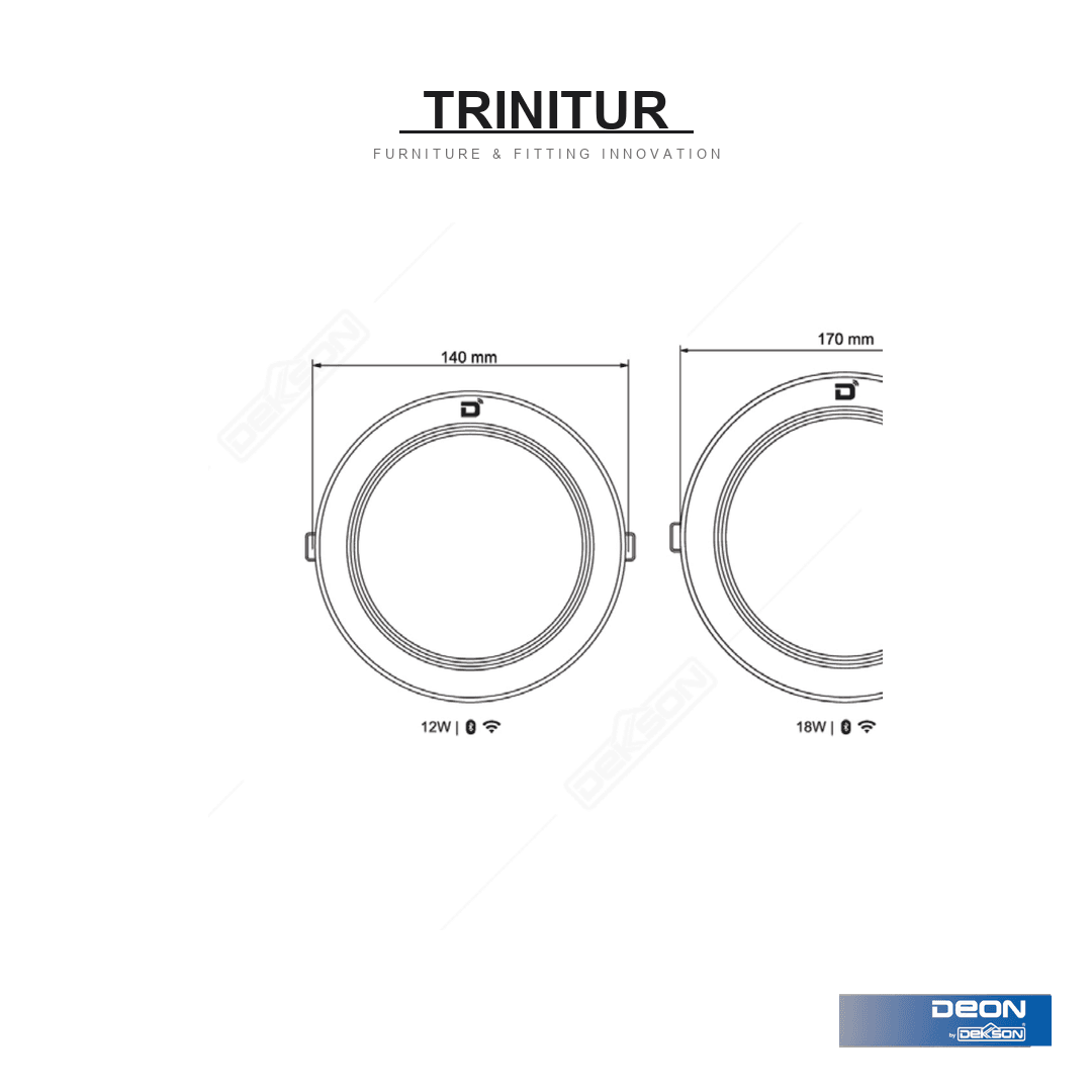 DEON Smart Downlight RGBWW foto 3