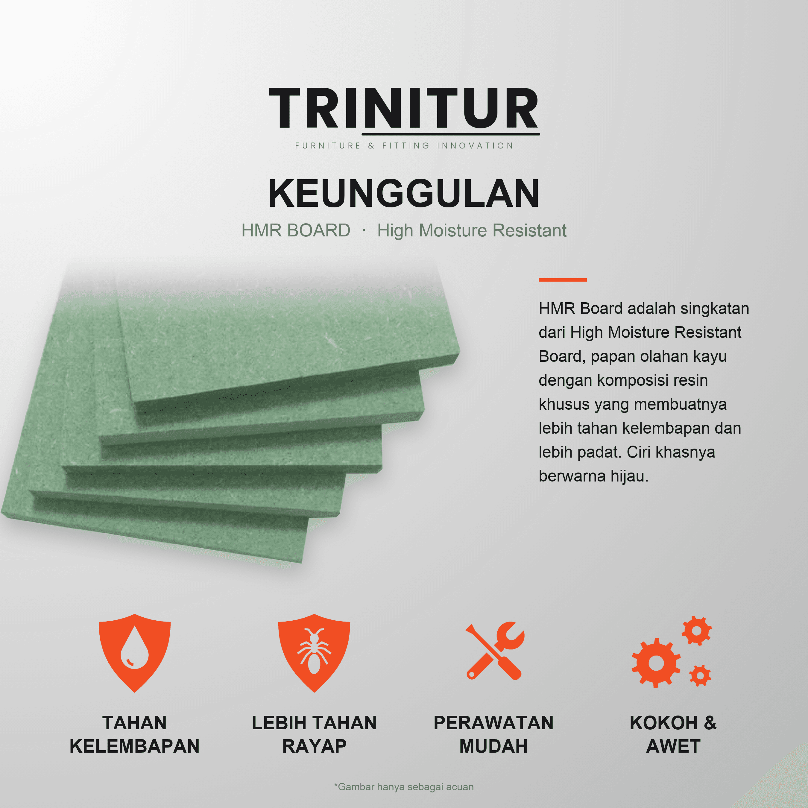 HMR Board (High Moisture Resistant) foto 3