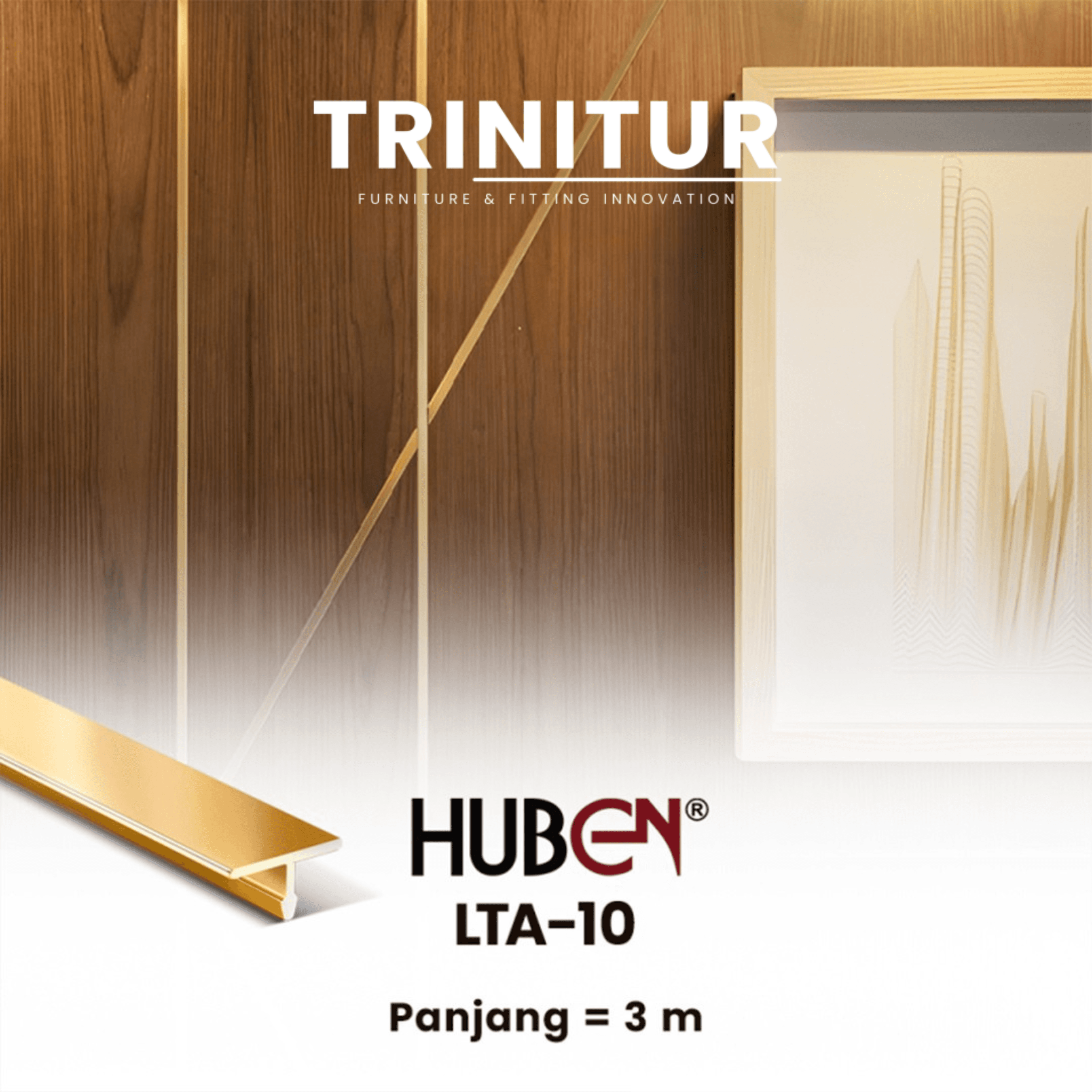 Huben List T Aluminium LTA-10 foto 3
