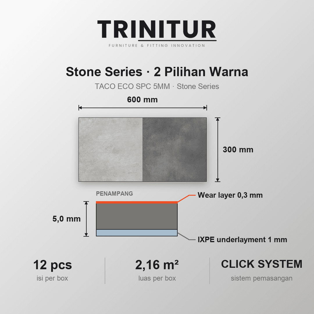 SPC 5MM Stone Series foto 4