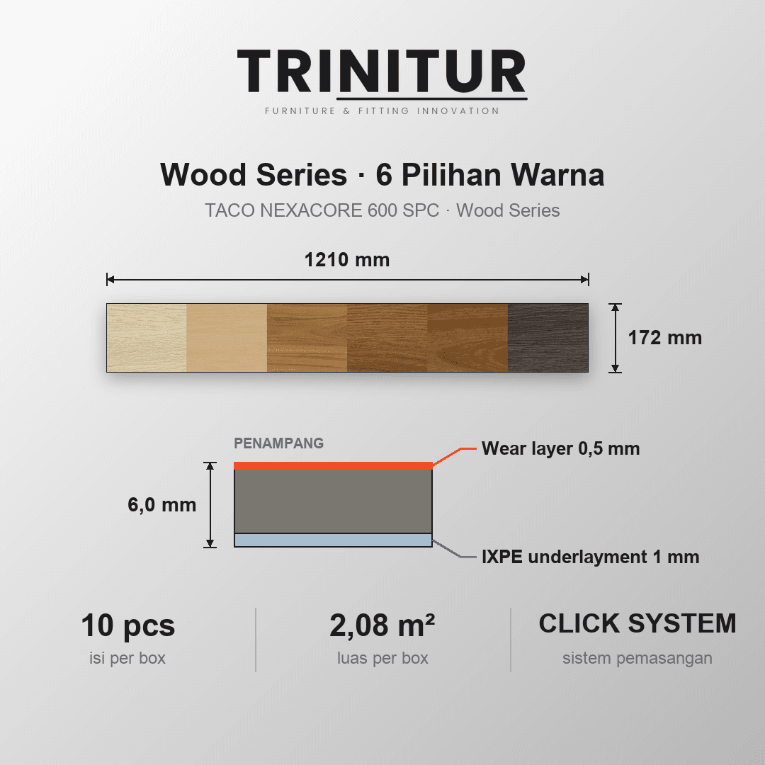 Nexacore 600 SPC Wood Series foto 4