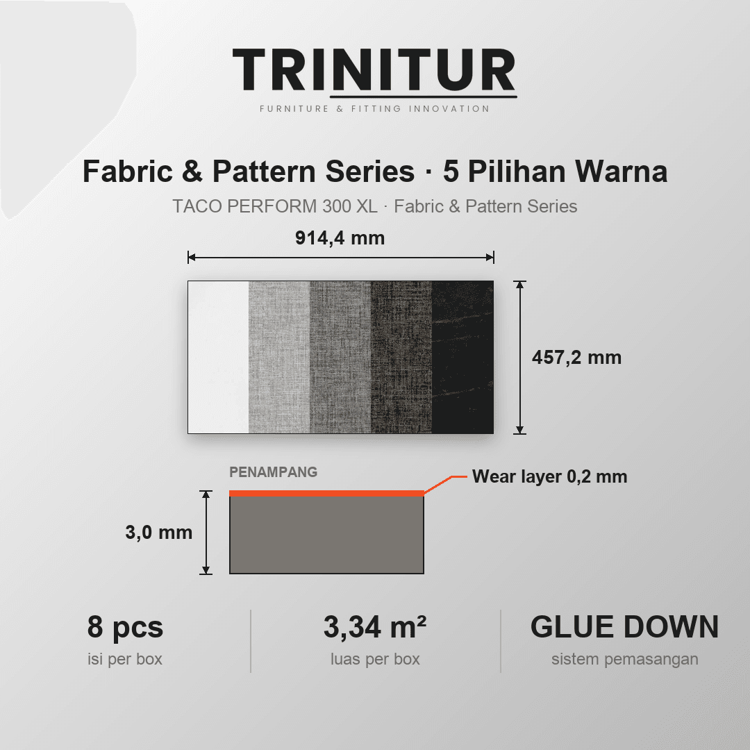 Perform 300 XL Fabric & Pattern Series foto 4