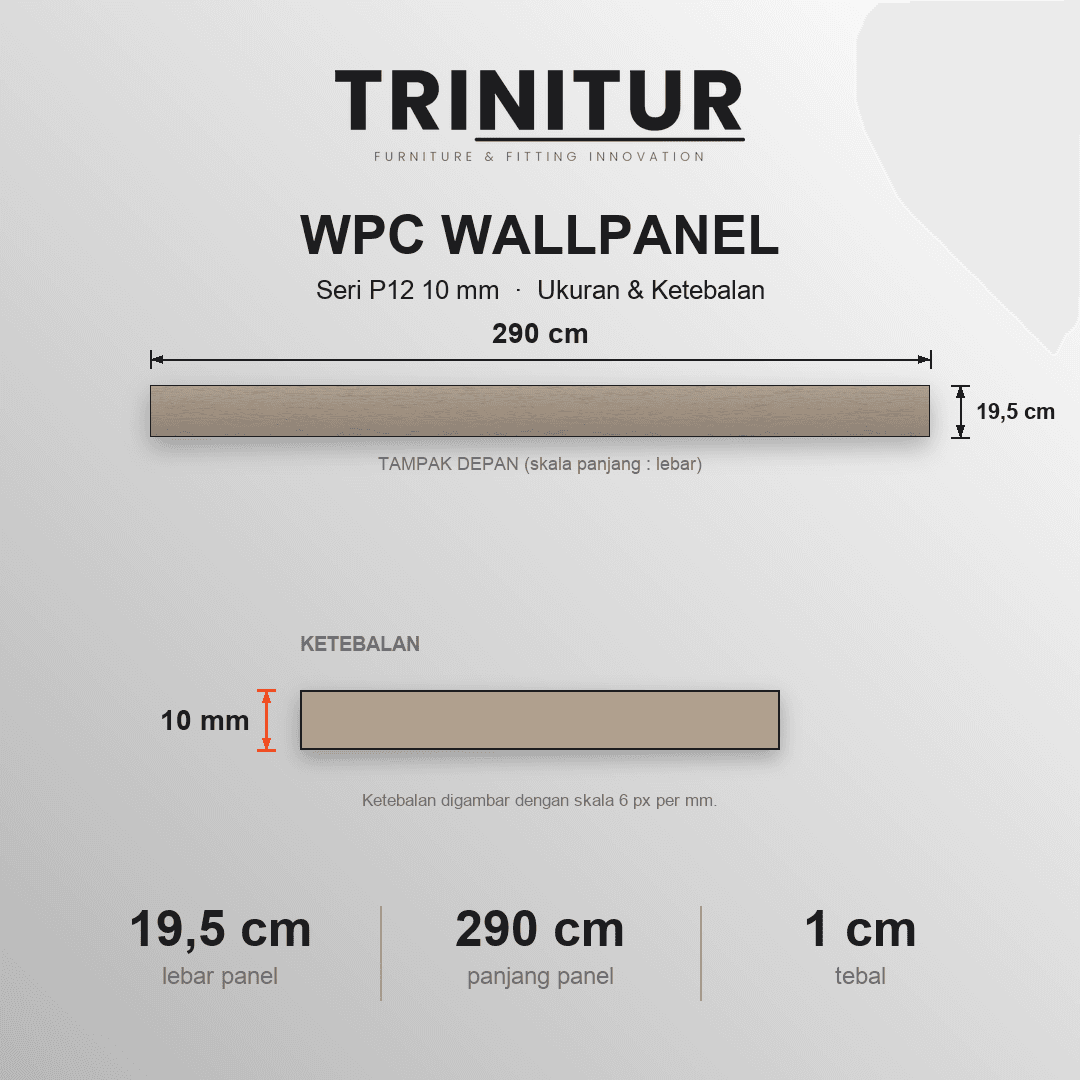 WPC Wallpanel P12 10MM foto 4
