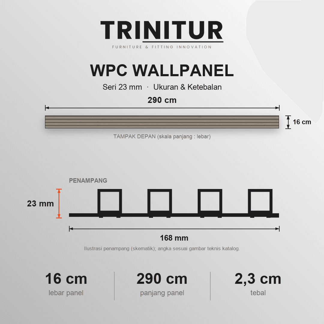 WPC Wallpanel 23MM foto 6