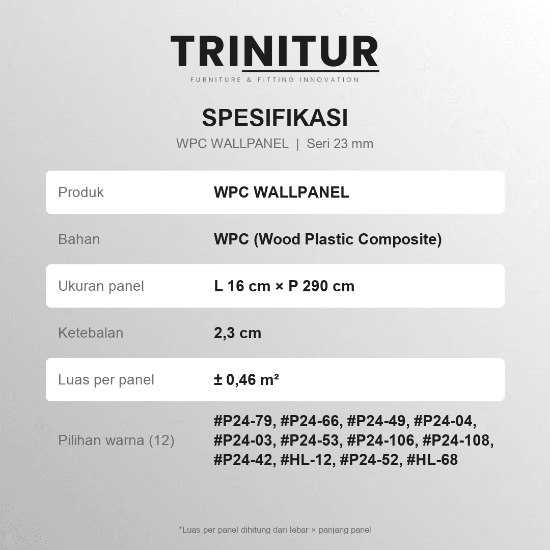 WPC Wallpanel 23MM foto 8