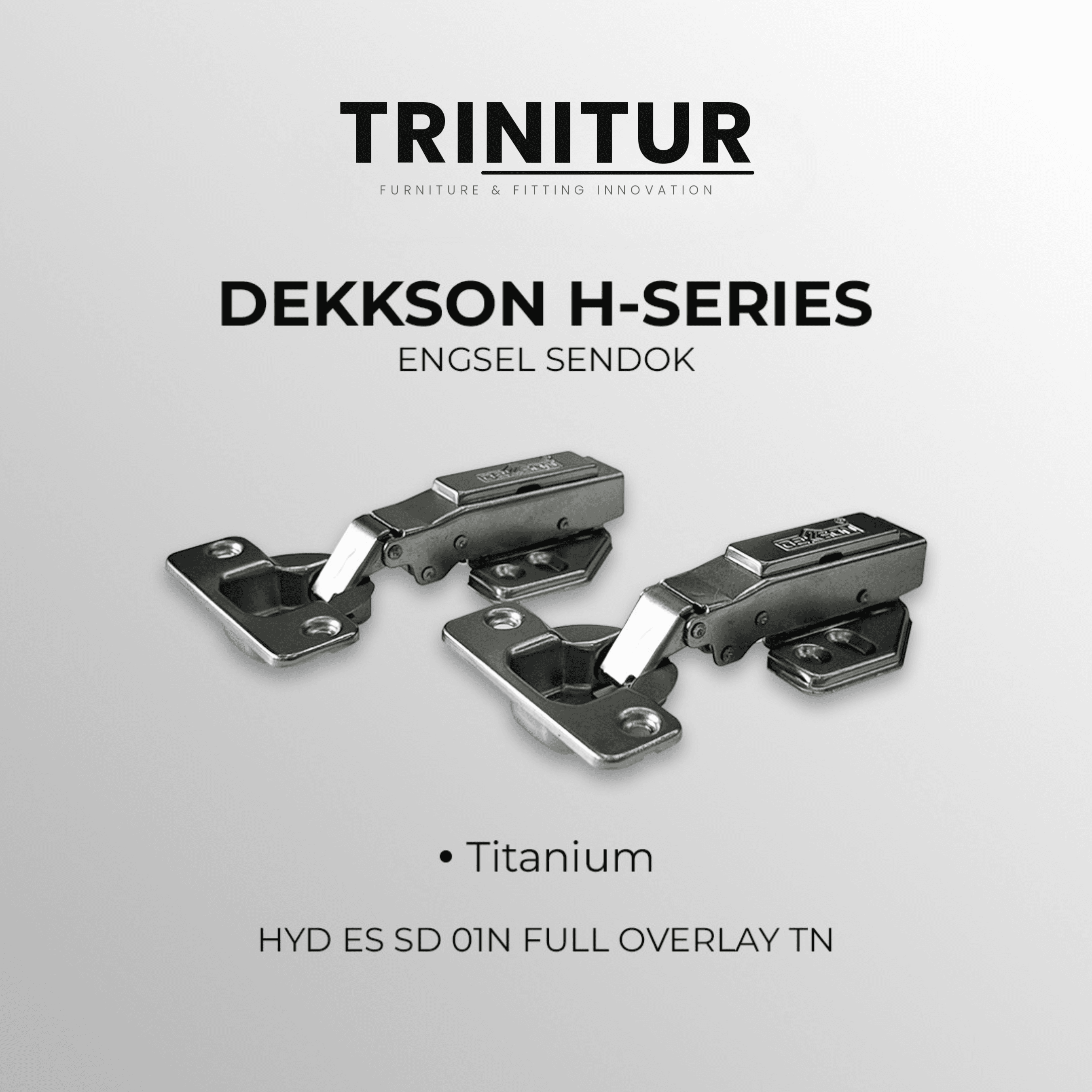 Dekkson Engsel Sendok Titanium H-Series