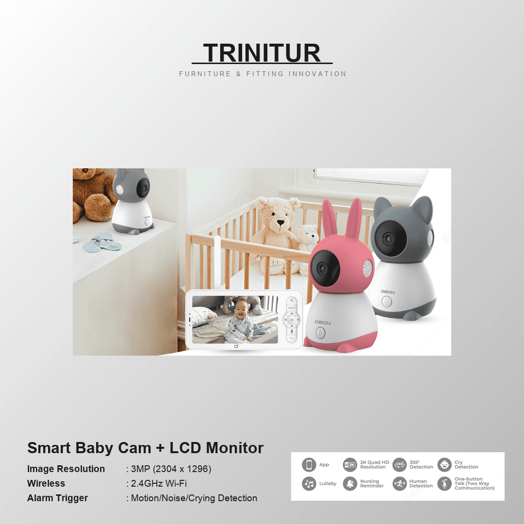 DEON Smart Baby Cam + LCD Monitor