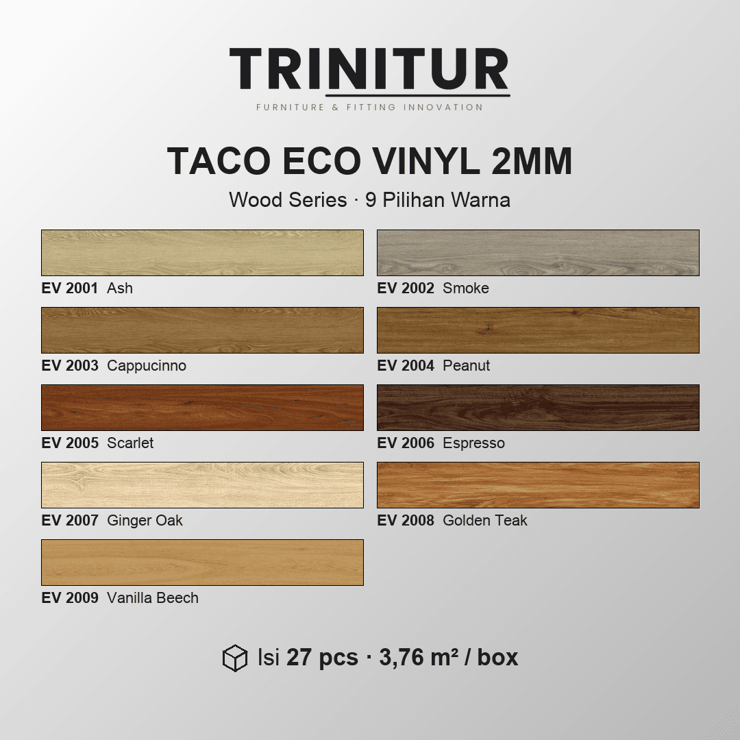 Vinyl 2MM Wood Series