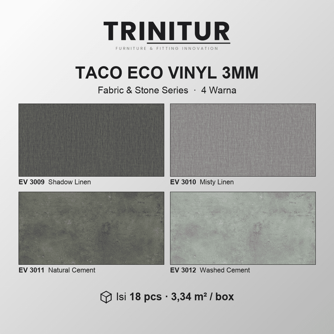 Vinyl 3MM Fabric & Stone Series