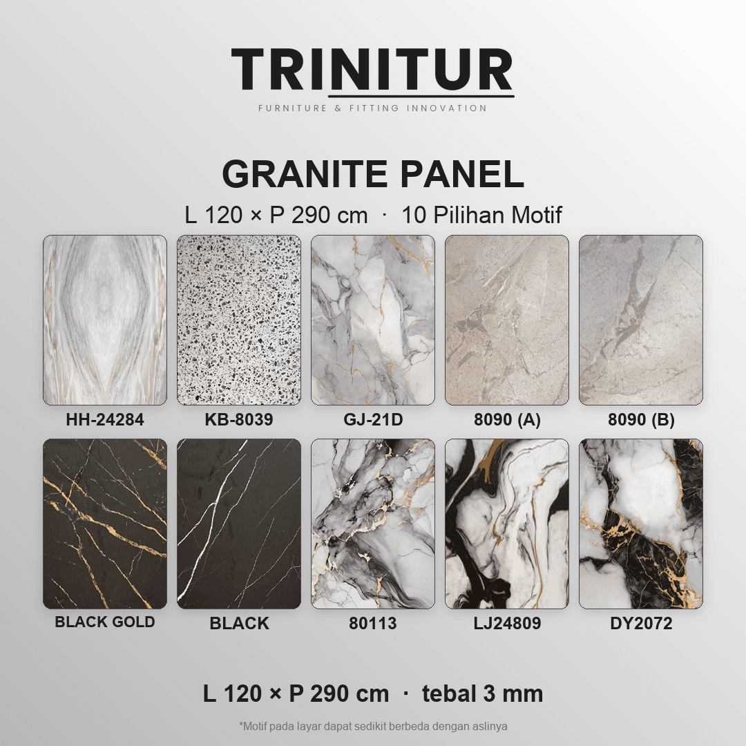 Granite Panel 290 cm