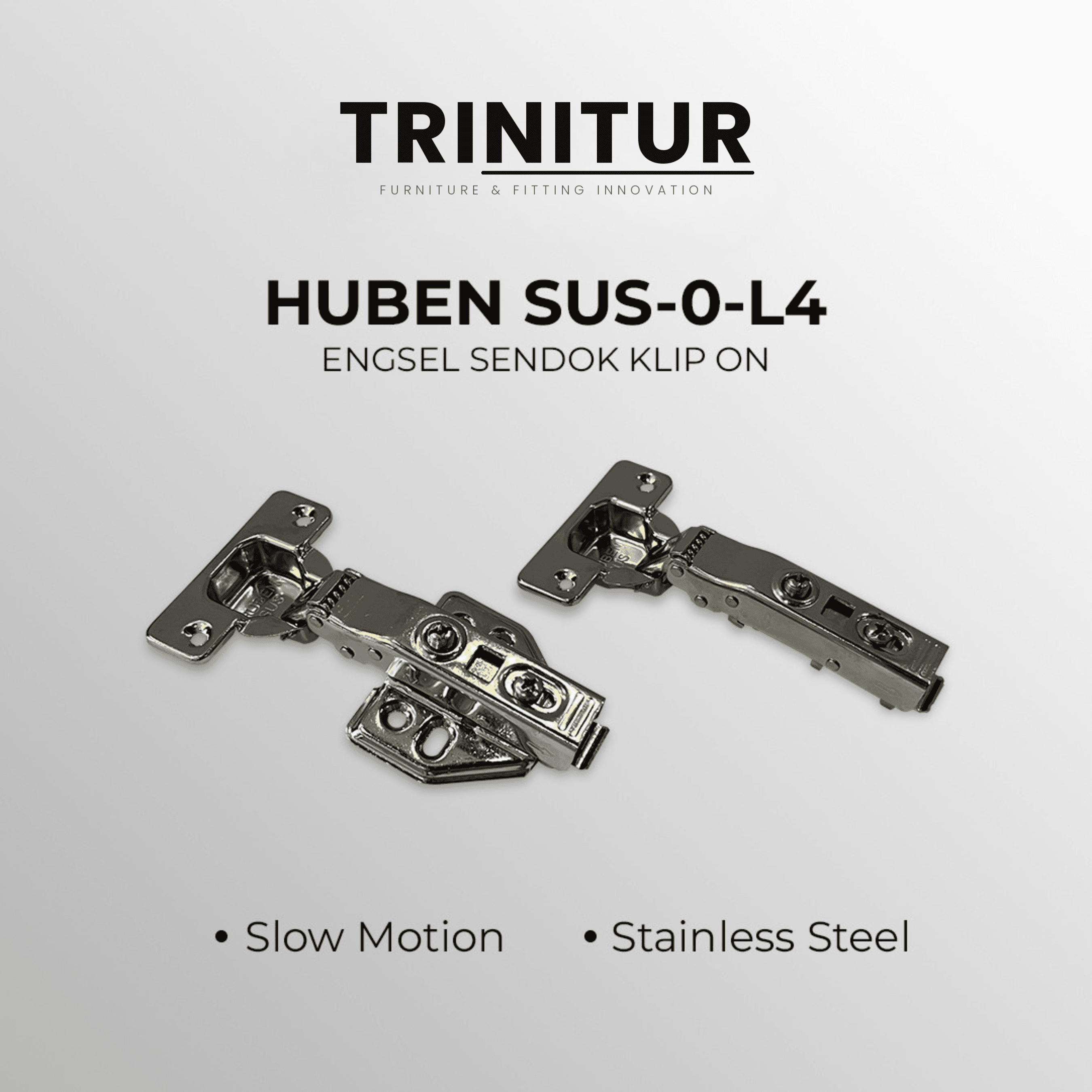 Huben Engsel Sendok Klip On SUS-0-L4