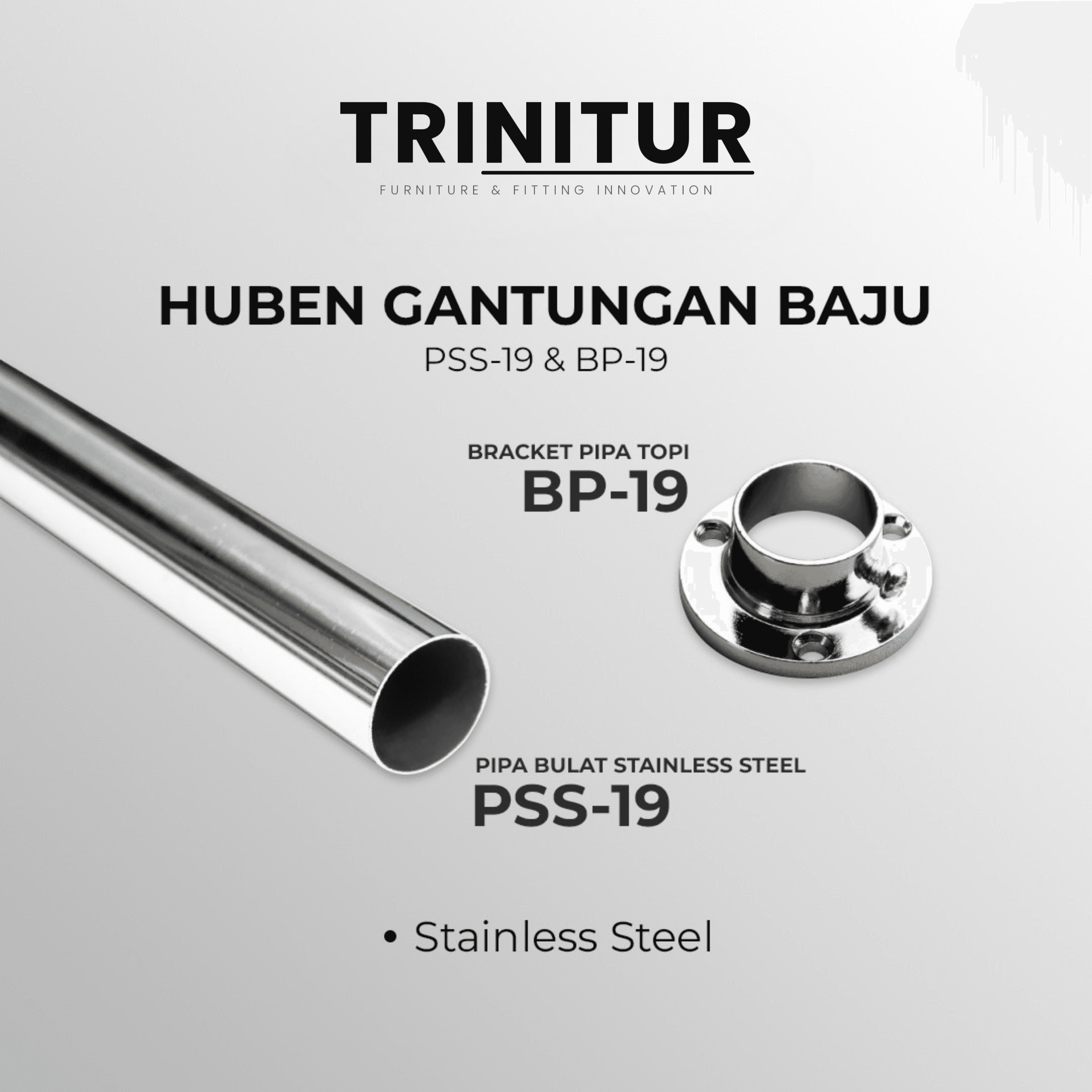 Huben Gantungan Baju PSS-19 & BP-19