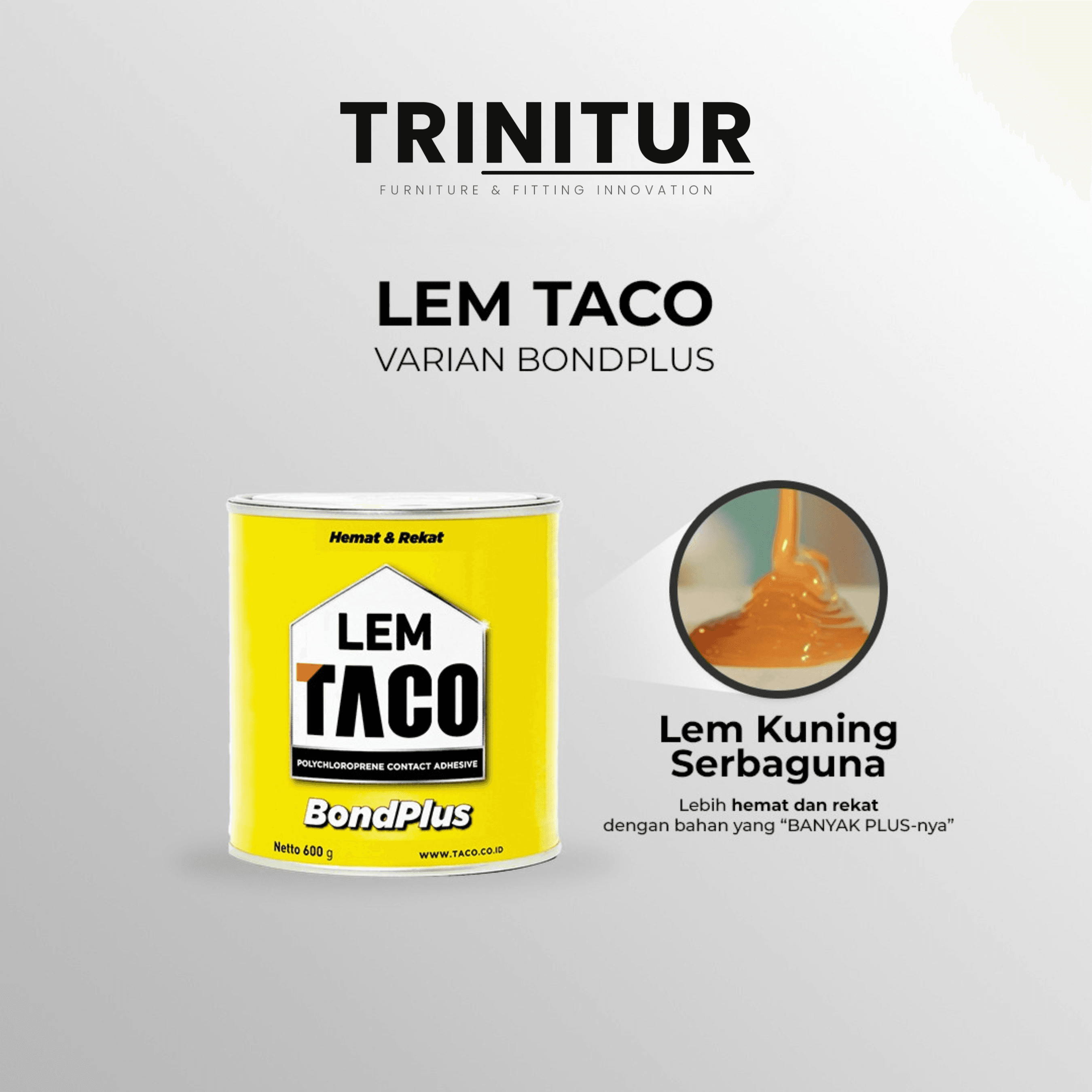 Lem Taco BondPlus 600g